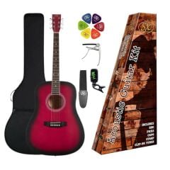 SX SD104KRDS Akustik Gitar (Red Sunburst)