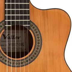 Valler VG517CEQ Elektro Klasik Gitar