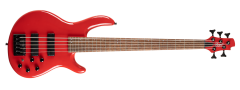 CORT C5 DELUXE CRD BASS GİTAR, 5 TELLİ, ŞEKER KIRMIZISI