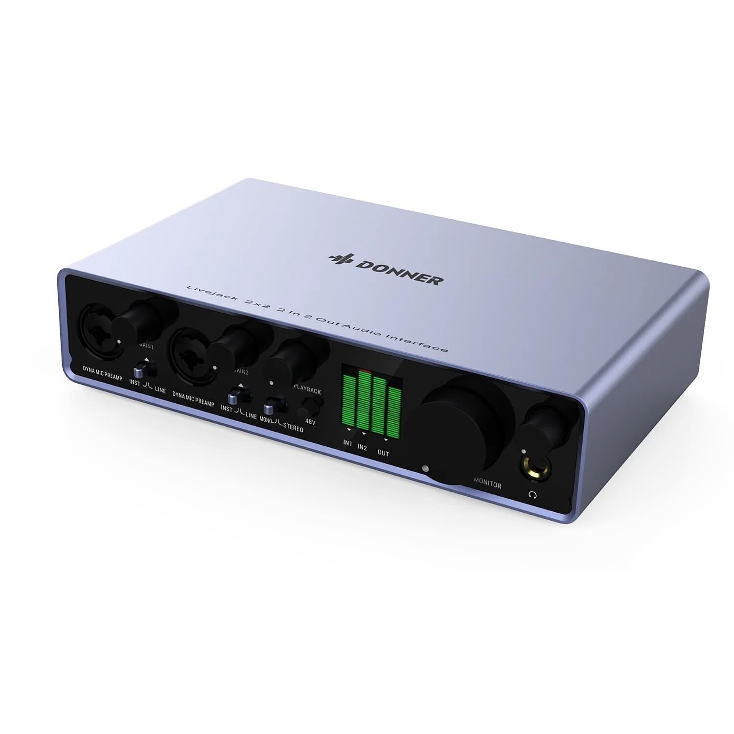 Donner Livejack 2X2 Kanal Ses Kartı
