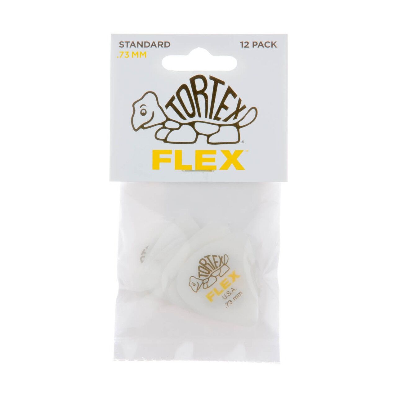 Jim Dunlop 428p.60 Tortex Flex Std Nat 12'li Paket Pena (0.60 mm)
