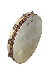 Piarro Çiftkat Zilli Deri Bendir 42cm