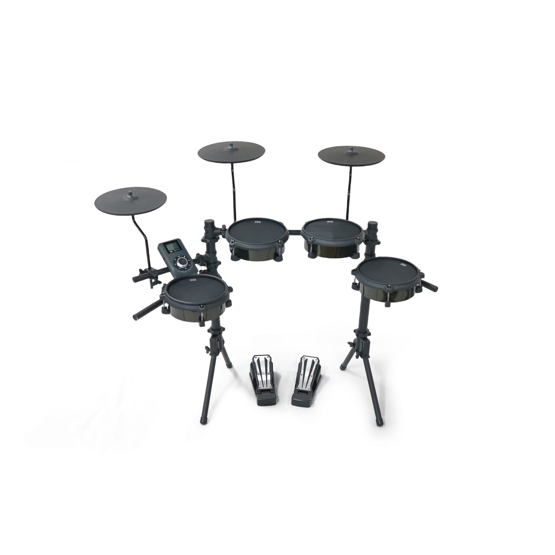 Roq Qdrum 7 Parça Elektro Davul (Gümüş)