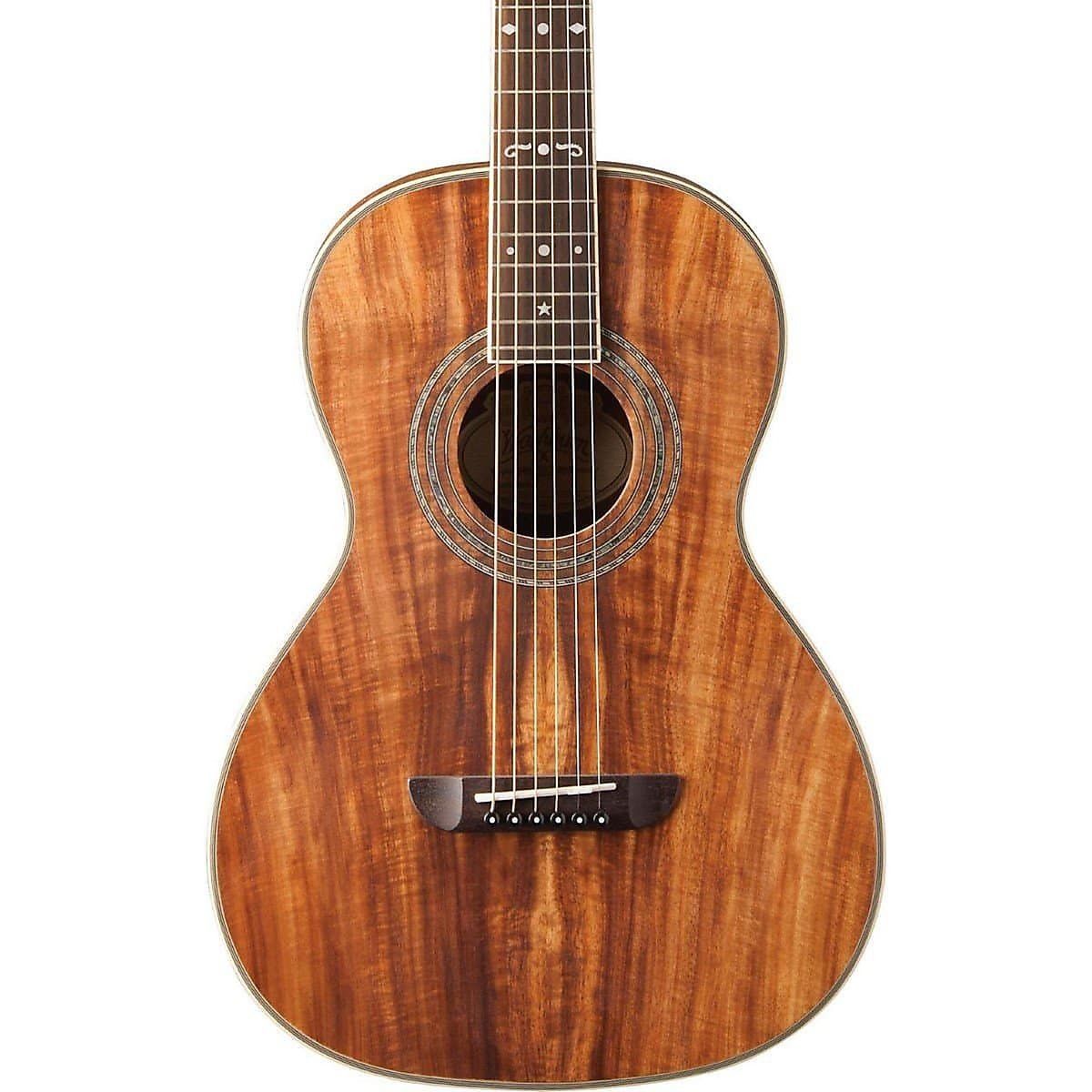Washburn WP55NS Parlor P55 Koa Akustik Gitar