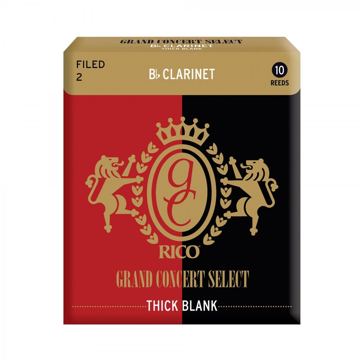 Rico Grand Concert Select Thick Blank RGT10BCL200  Sib Klarnet Kamışı No:2