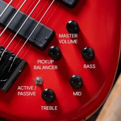 CORT C4 DELUXE CBL BASS GİTAR, 4 TELLİ, ŞEKER MAVİSİ