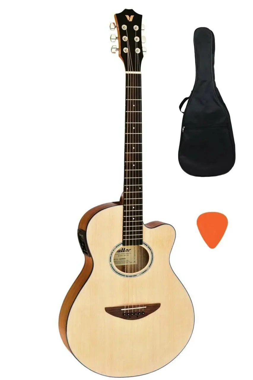 Valler AGX290 NA Naturel Elektro Akustik Gitar