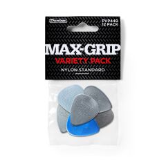Jim Dunlop PVP449 Pick Nylon Max-Grip 12'li Paket Pena