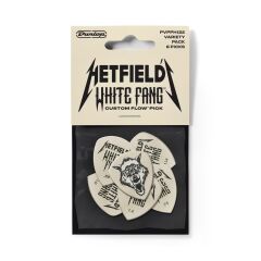Jim Dunlop PVPPH122 Hetfield's White Fang Custom 6'lı Paket Pena