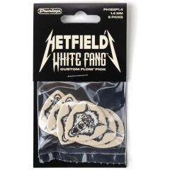 Jim Dunlop PH122P140 White Fang 6'lı Paket Pena (1.40 mm)