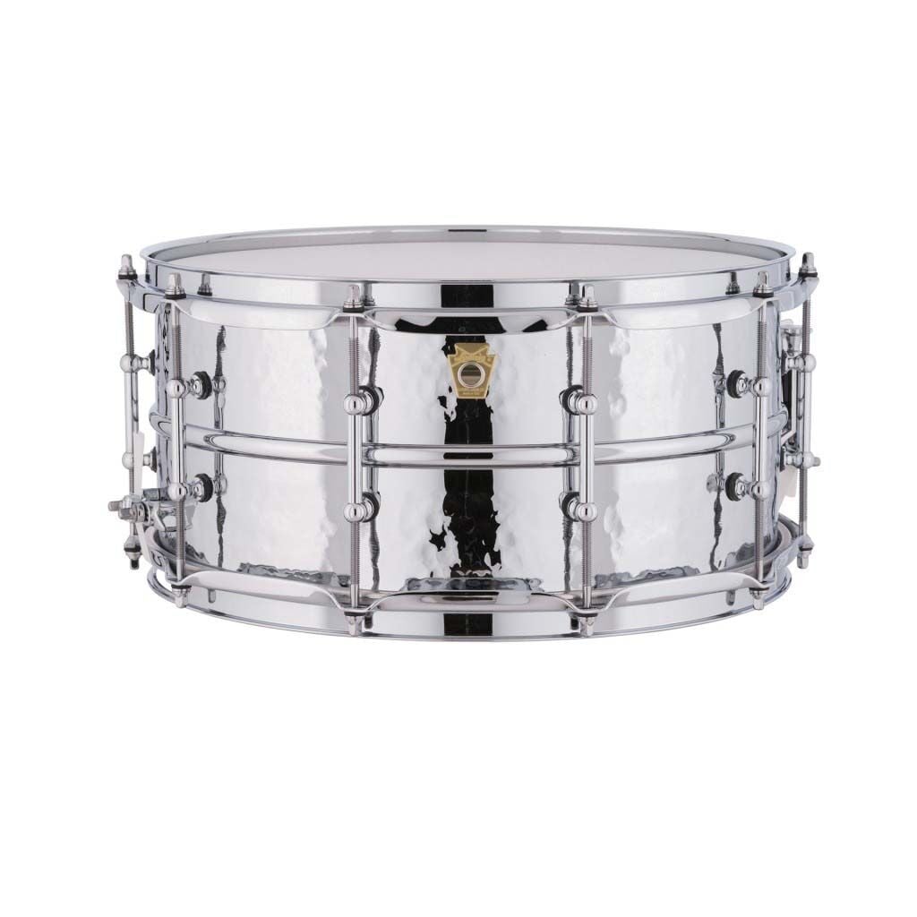 Ludwig LM402KT Hammered Chrome Snare Tube Lug 6.5 X 14 Trampet