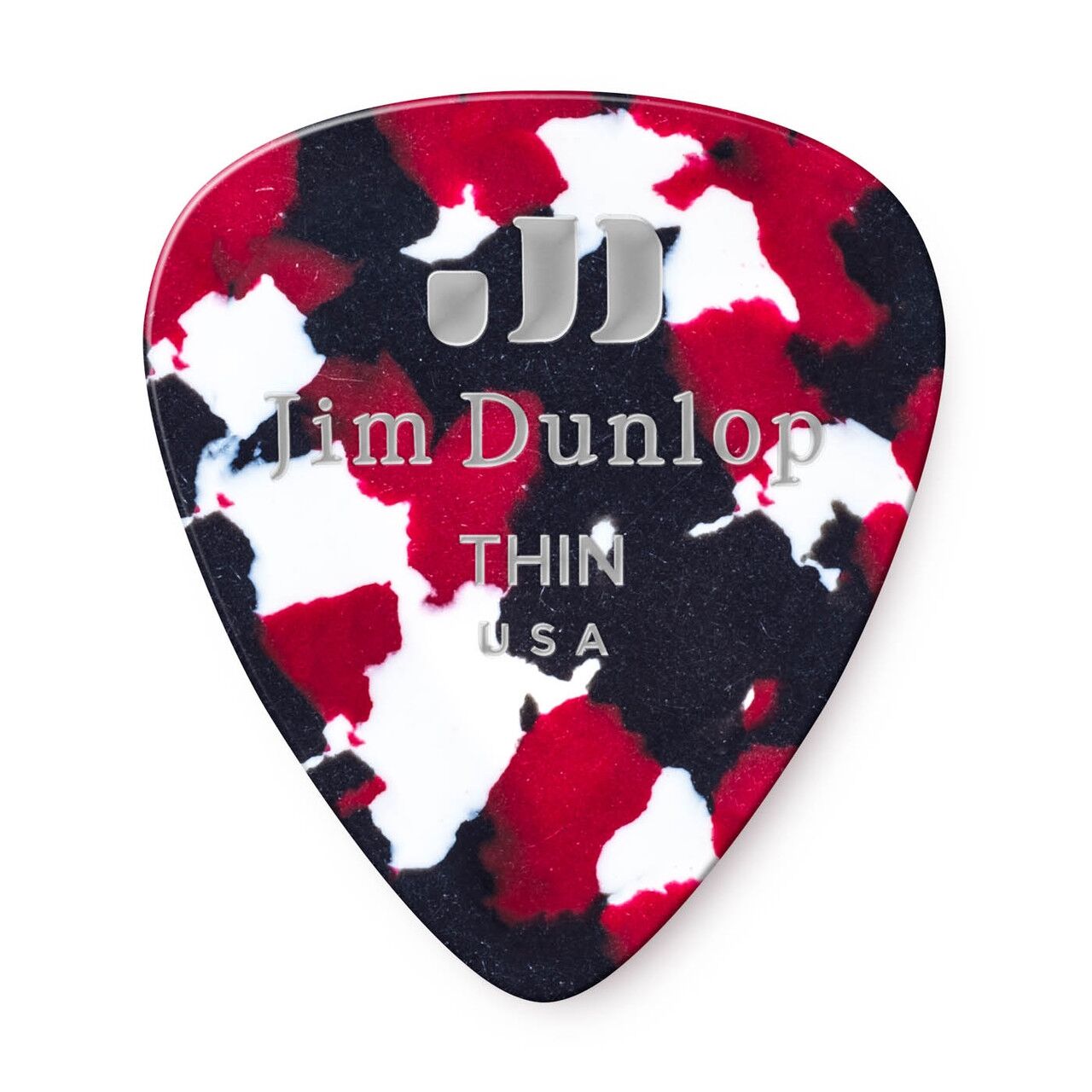 Jim Dunlop 483R06TH Celluloid Confetti Pena (Thin)