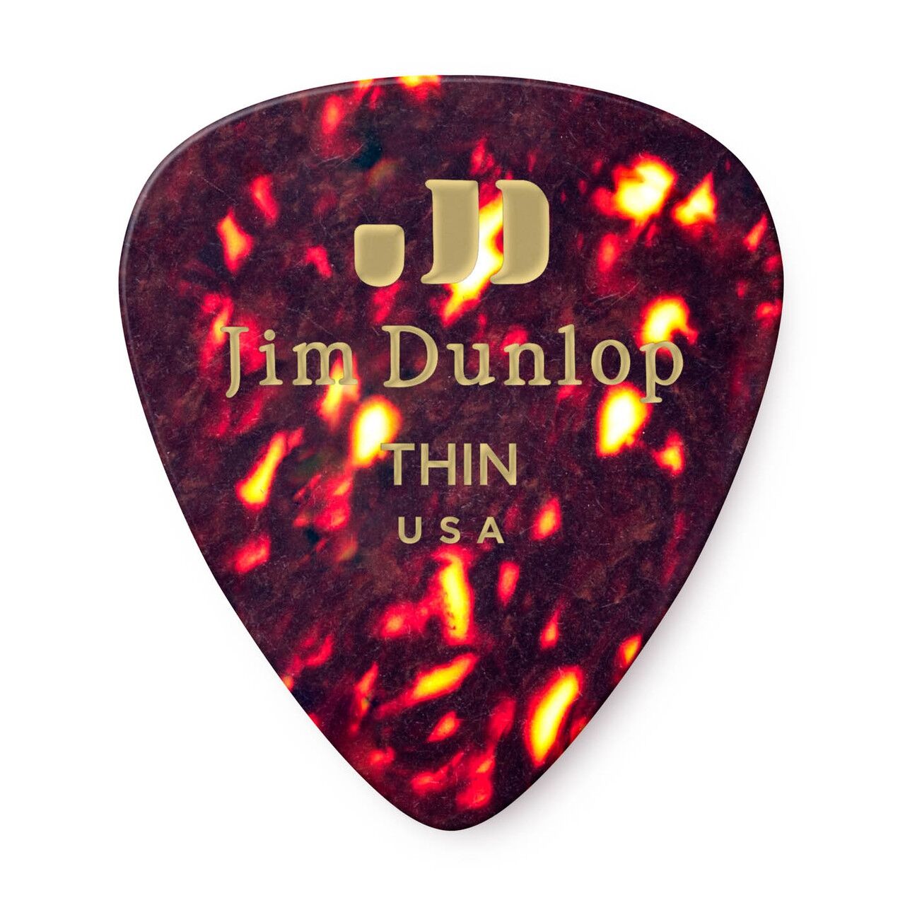 Jim Dunlop 483R05TH Celluloid Shell Pena (Thin)