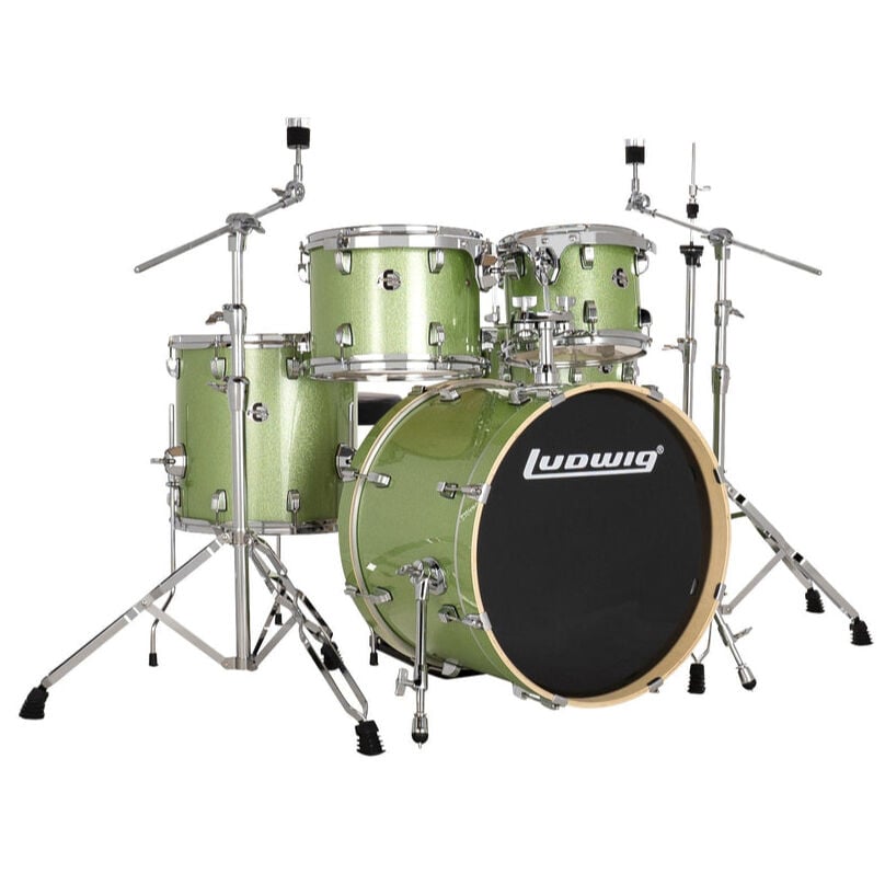 Ludwig  Element Evolution LE520018 5 PC 20'' Mint Sparkle Davul Seti