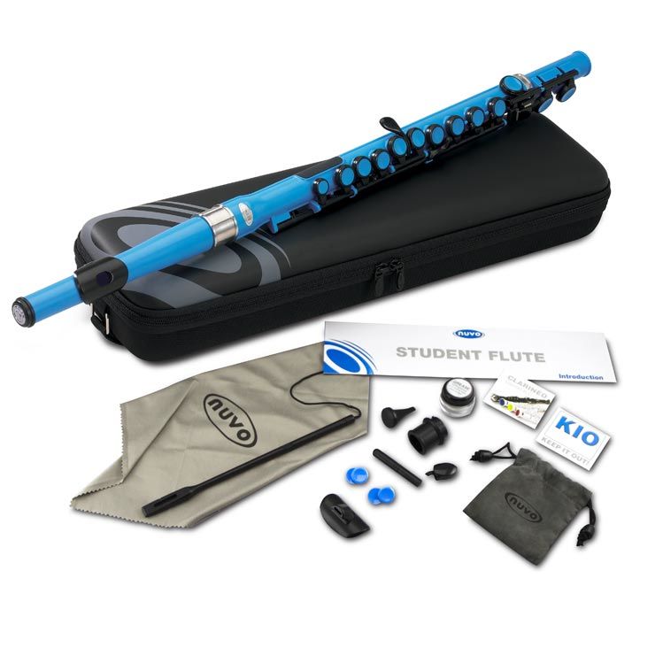 Yan Flüt Nuvo Elektrik Mavi SE200FBL