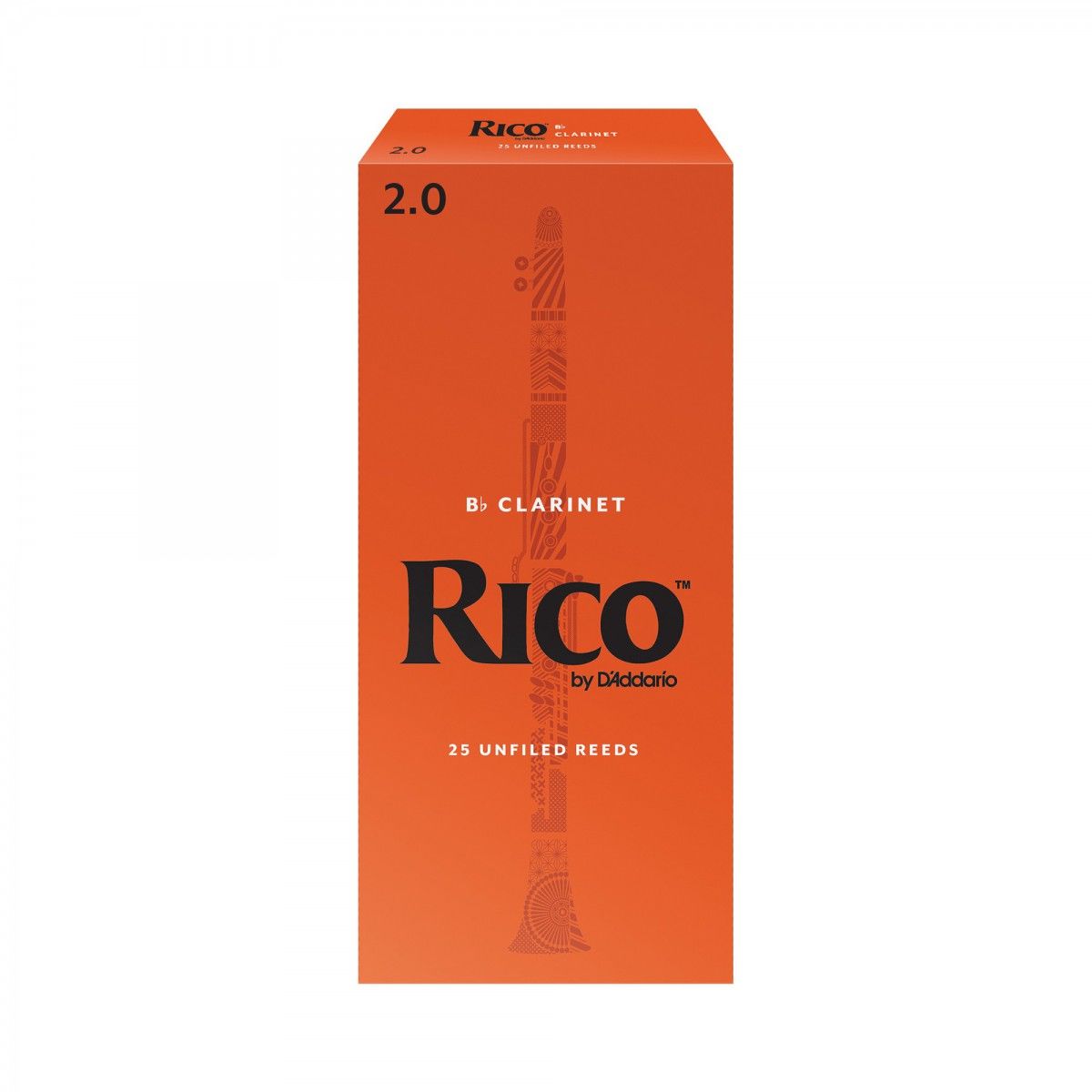 Rico RCA2520 Sib Klarnet Kamışı (25'li) No:2
