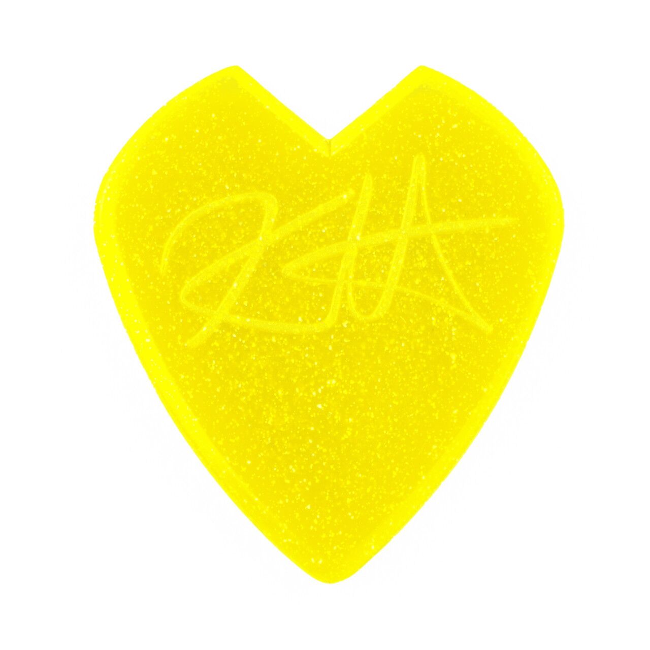Jim Dunlop Kirk Hammett Yellow Glitter Jazz III Pena