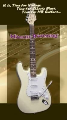 Gitar Elektro Manuel Raymond MRE3WH