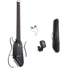 Donner HUSH-I Silent Gitar (Siyah)