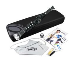 Klarnet Başlangıç Seti Nuvo Siyah/Çelik N100CLBK Clarineo