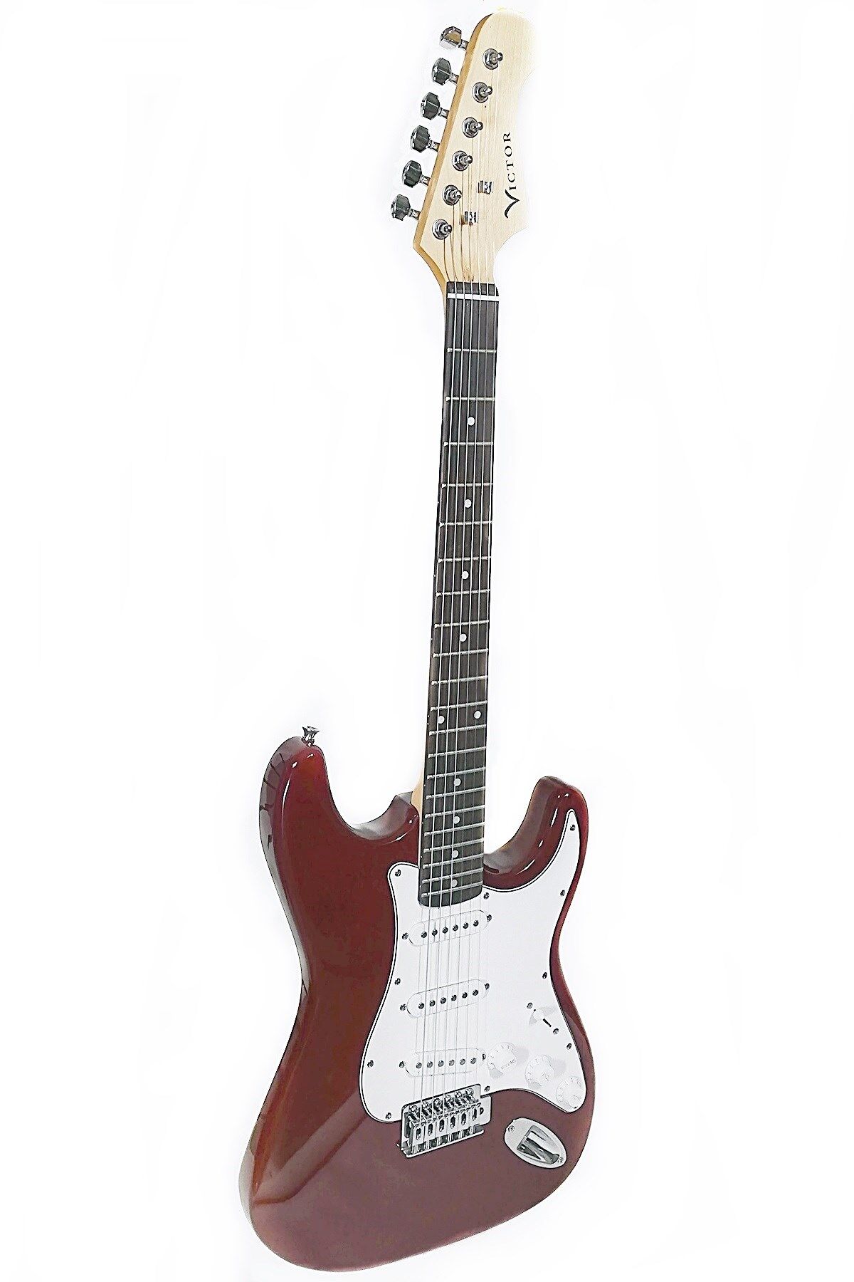 Victor VC1WN Elektro Gitar Vişne Renk