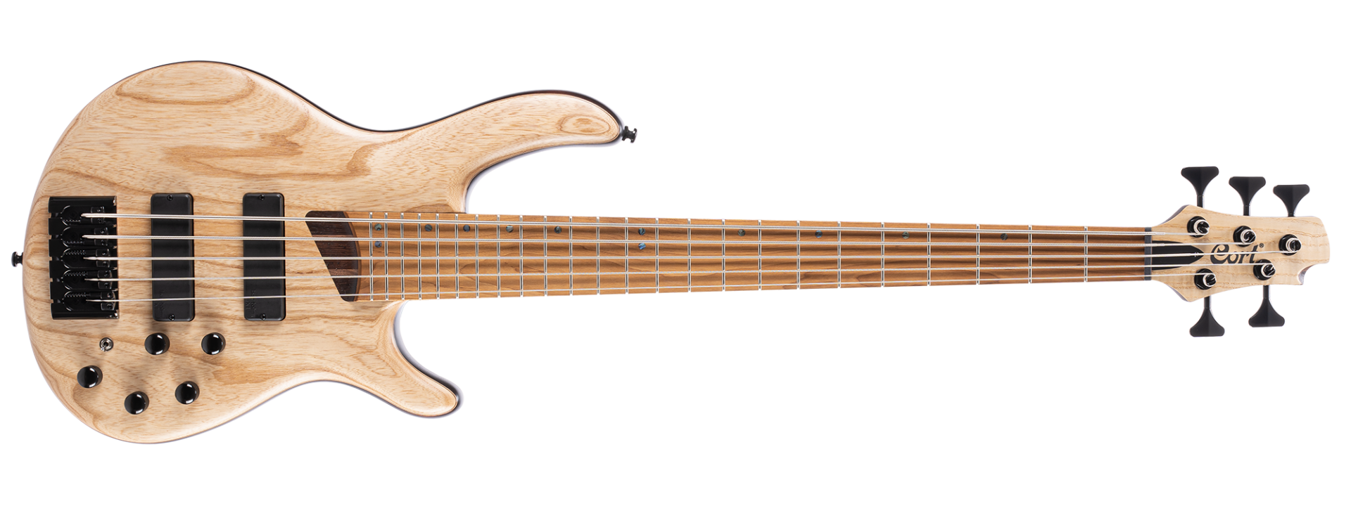 CORT B5 ELEMENT OPN BASS GİTAR, 5 TELLİ, OPEN PORE NATURAL