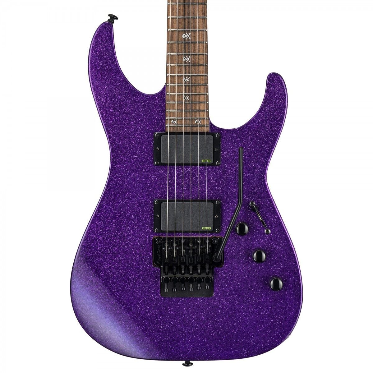 ESP LTD KH-602 Purple Sparkle Kirk Hammett Signature Elektro Gitar
