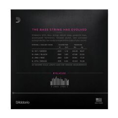 DADDARIO NYXL45100 BASS GİTAR TEL SETİ, NYXL SERİSİ, LONG SCALE, 4 TELLİ