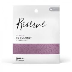 D'Addario Woodwinds Organic Reserve Classic ODCT0335 Sib Klarnet Kamışı No:3.5 (3 lü Paket)