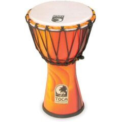 Toca SFDJ-7F Freestyle Rope Tuned 7'' Djembe (Fiesta)