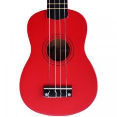 Angel AUK21-RD Kırmızı Soprano Ukulele