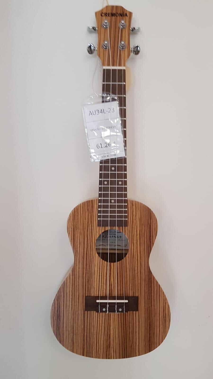 CREMONIA AU34L-23 UKULELE 23'' CONCERT