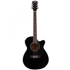 Angel AFG100CE-BK Siyah Cutaway Elektro Akustik Gitar