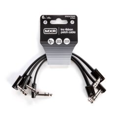 MXR 3PDCISTR06R 3'lü Paket 6'' TRS Ribbon Patch Kablo 