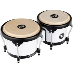 Meinl Journey Series 6 1/2'' Macho & 7 1/2'' Hembra Molded ABS Bongo (Bright White) 1/2+ 7 1/2 Hb50wh