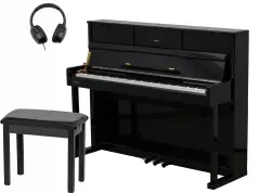 Valler PM200 BK Siyah 88 Tuş Hammer Action Dijital Piyano ( Tabure + Kulaklık Hediyeli )