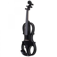 Carlovy VLE5-4/4-BK Elektro Keman - Siyah