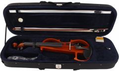 Carlovy VLE2-4/4-DB Elektro Keman - Koyu Kahve