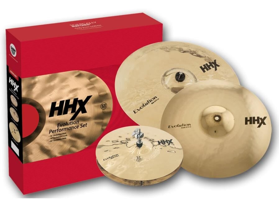 SABIAN 15005XEB 14''-16''-20'' EVOLUTION PERFORMANS ZİL SET HHX