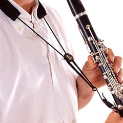 BG C20E Bb/Sib Strap/Elastic Sling/W/2LP Klarnet Askısı