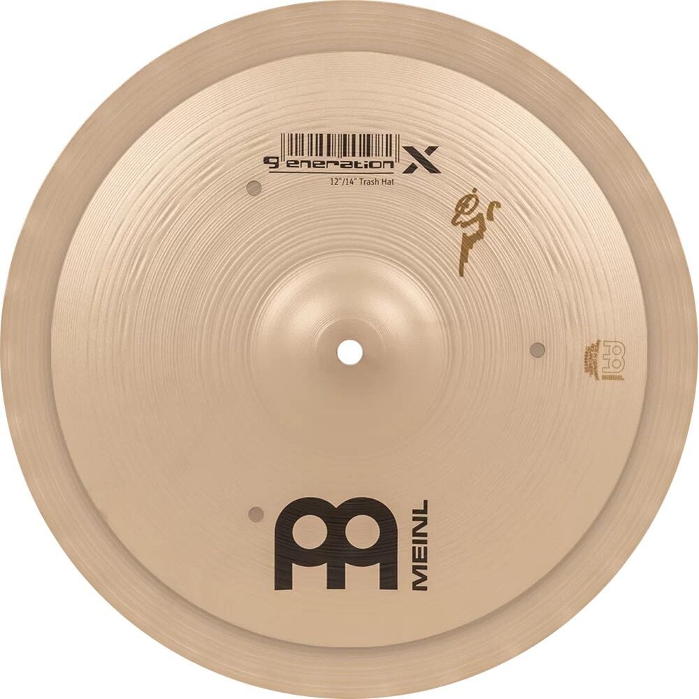 Meinl 12''/14'' Generation-X Benny Greb Signature Trash Hat Zil