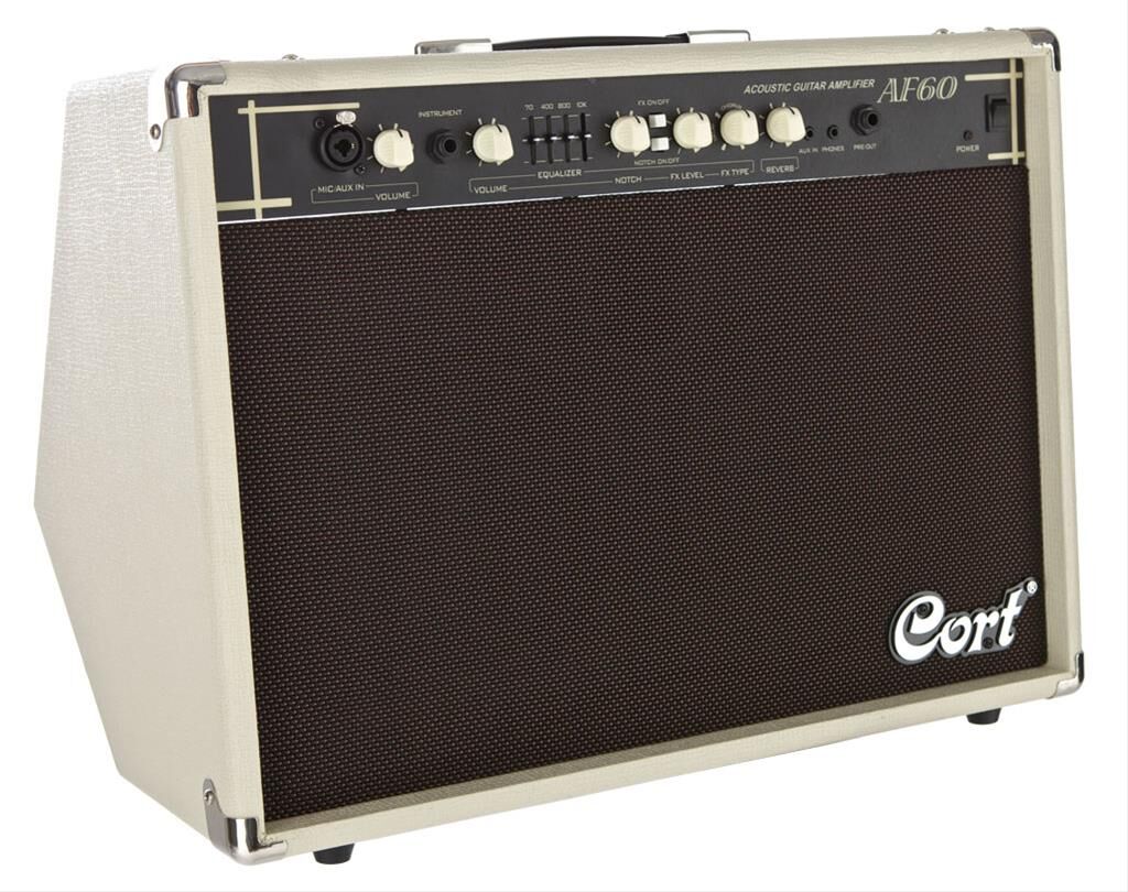 CORT AF60 AKUSTİK GİTAR VE SAZ AMFİSİ, 60W