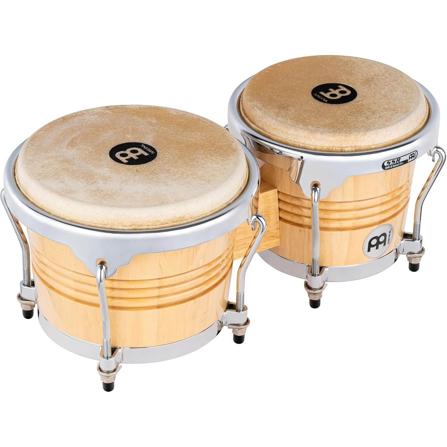 Meinl 6.75 - 8''  Bongo Set  (Wood Natural)
