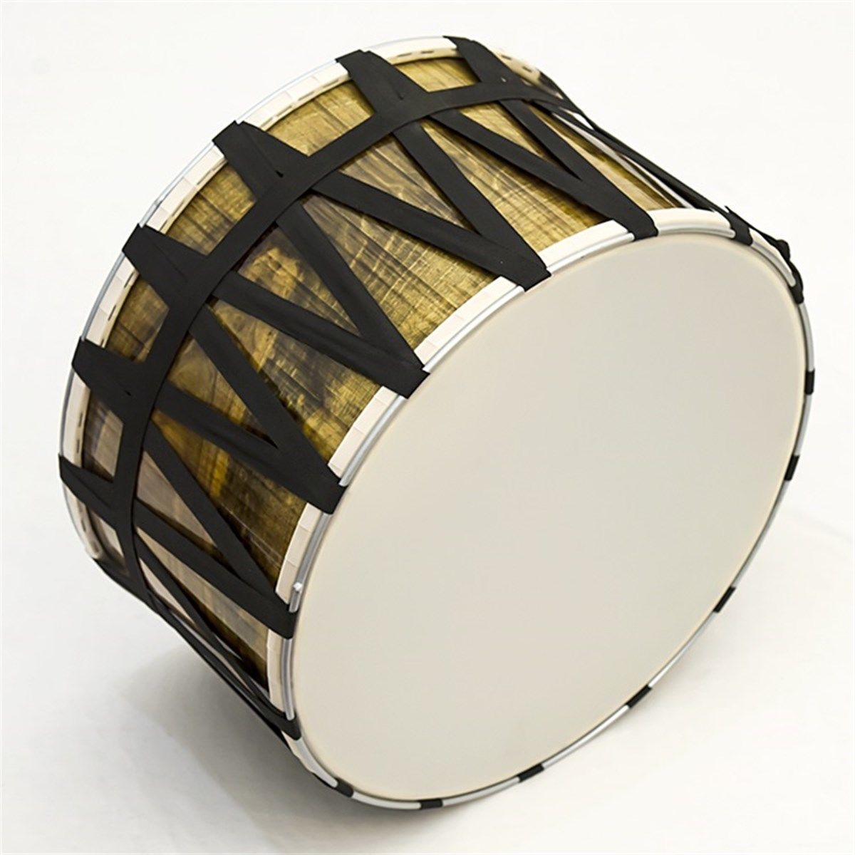 Ceviz Ağacı Asma Davul, Folklör Davulu 46cm