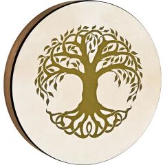 Meinl Sonic Energy HD16WB-TOL Hayat Ağacı Sembollü 16'' Hand Drum (Walnut Brown)
