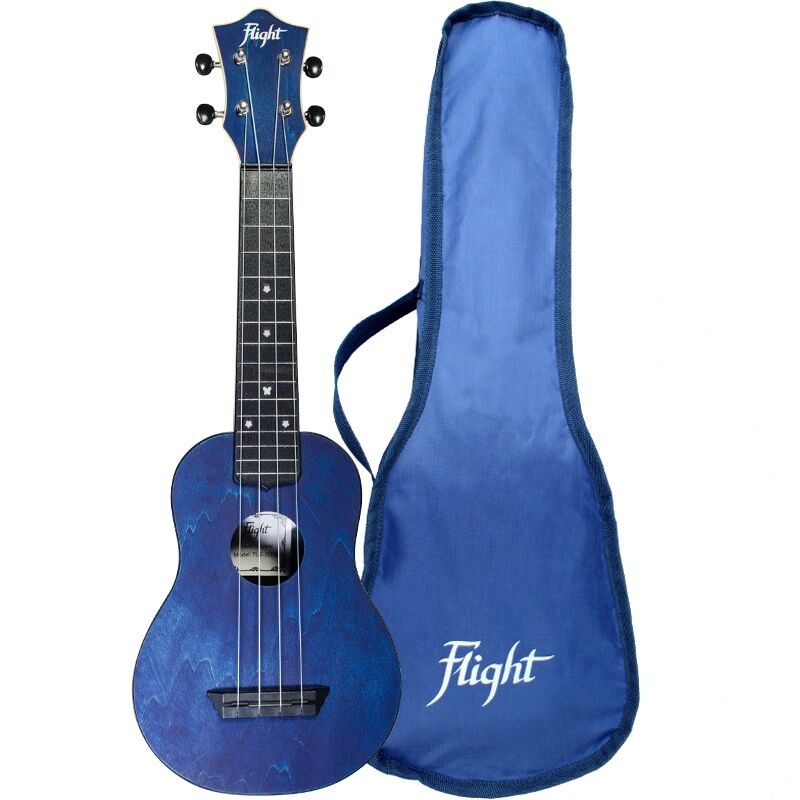 Flight TUS-35 Travel Soprano Ukulele (Deep Blue)