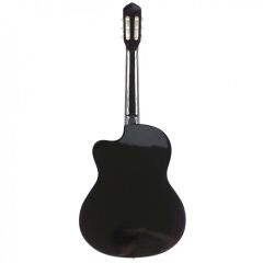 Angel ACG100C-BK 4/4 Cutaway Siyah Klasik Gitar