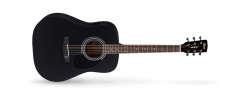 CORT AD810E-BKS ELEKTRO AKUSTİK GİTAR, SİYAH SATİN, LADİN KAPAK
