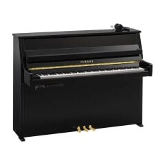 Yamaha B10 SC3 Silent Akustik Duvar Piyano (Parlak Siyah)
