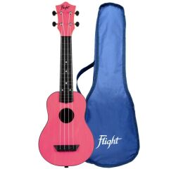 Flight TUS35 Travel Soprano Ukulele (Pembe)